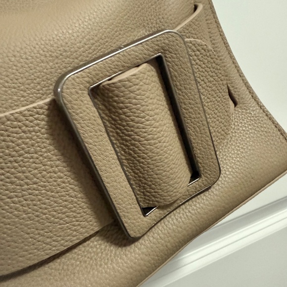 Boyy Karl 24 Soft Leather Satchel Bag Trench Beige $1700 - Picture 4 of 10